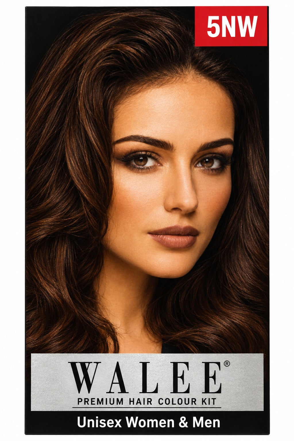 Walee Premium 7-in-1 Ammonia-Free Hair Colour Kit for Women &; Men- Unisex
