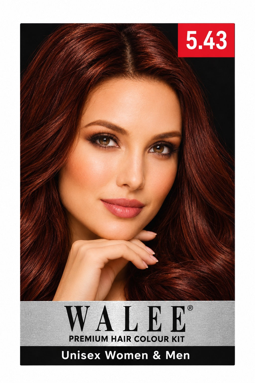 Walee Premium 7-in-1 Ammonia-Free Hair Colour Kit for Women &; Men- Unisex