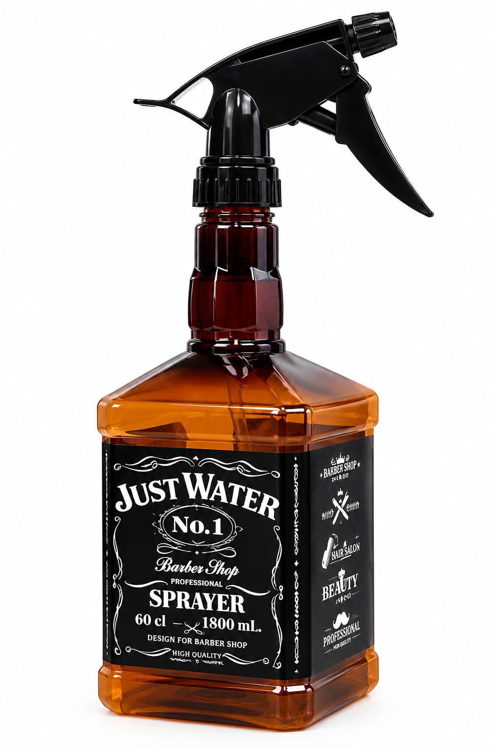 Just Water No.1 Professional Barber Spray Bottle – Refillable Trigger Water Sprayer