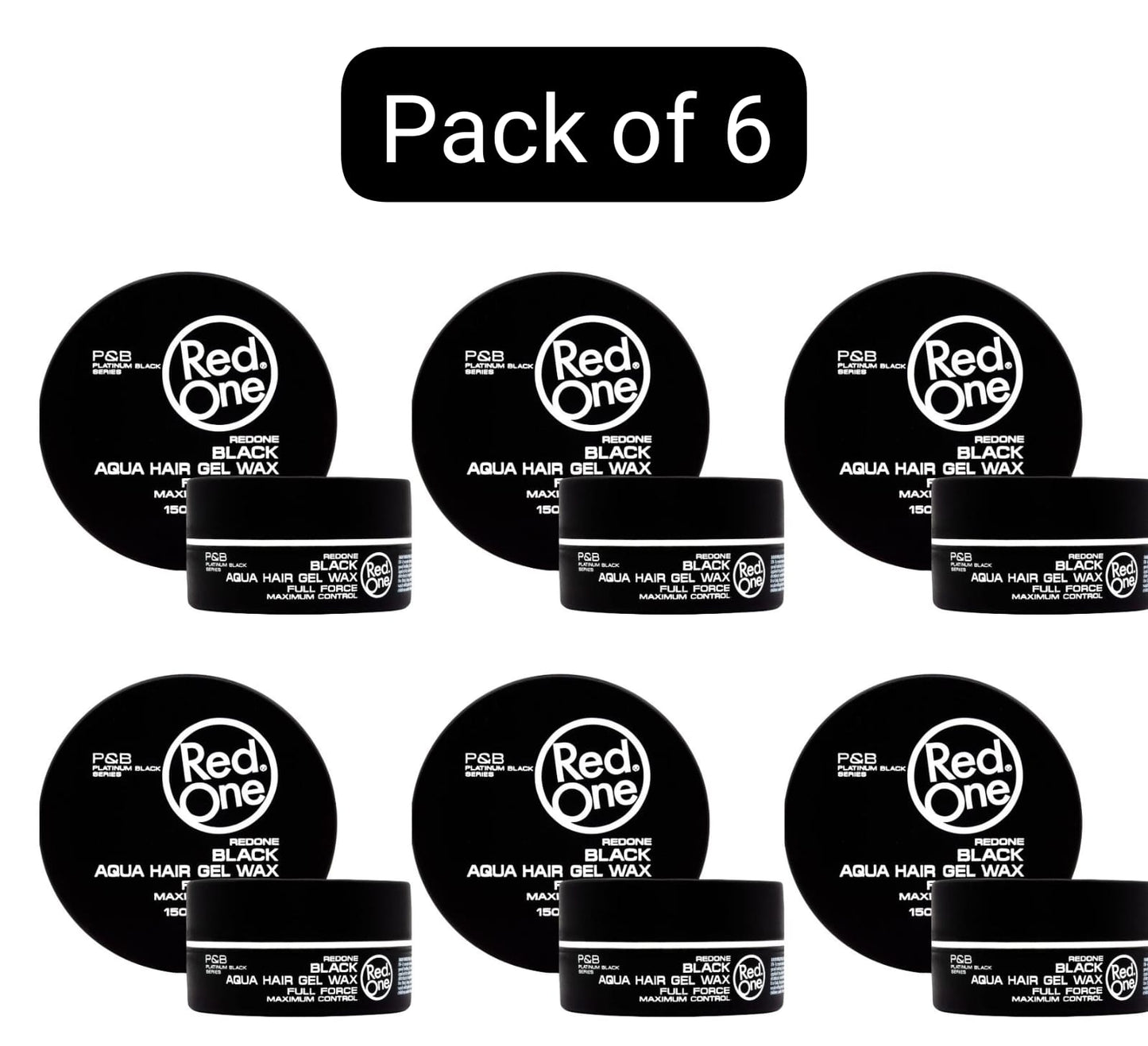 REDONE AQUA HAIR GEL WAX 150ML, Green, Orange, White, Black, Violetta, Blue, Red, Quick Silver, 150ml