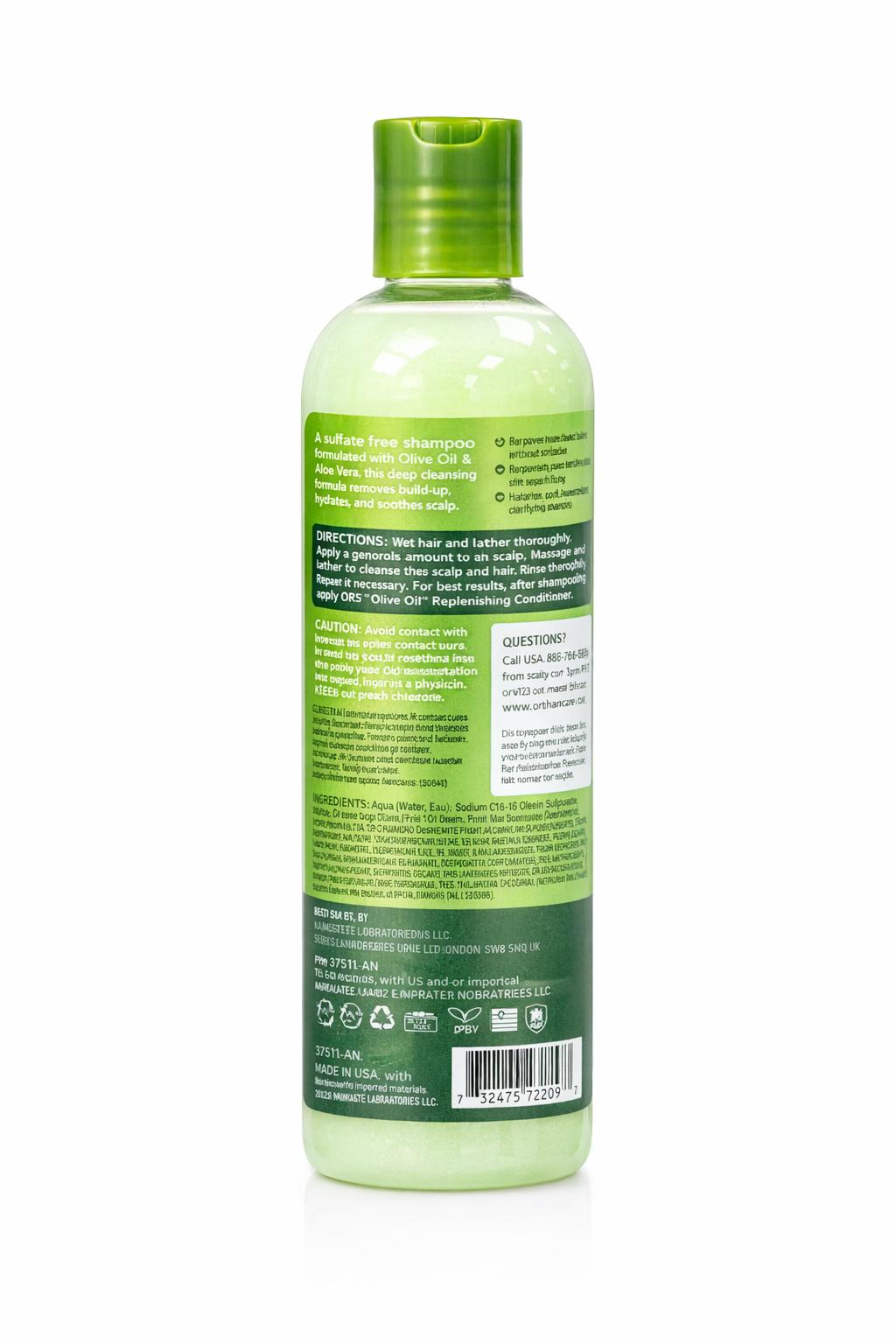ORS Olive Oil Deep Cleansing Creamy Aloe Shampoo (370 ml (12.5 fl. oz.)