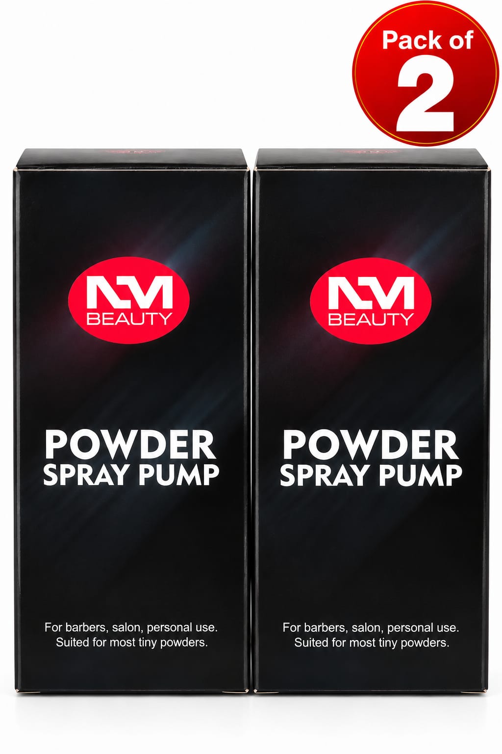NM Beauty Powder Spray Pump – Fine Powder Applicator for Barber, Salon &amp; Personal Use