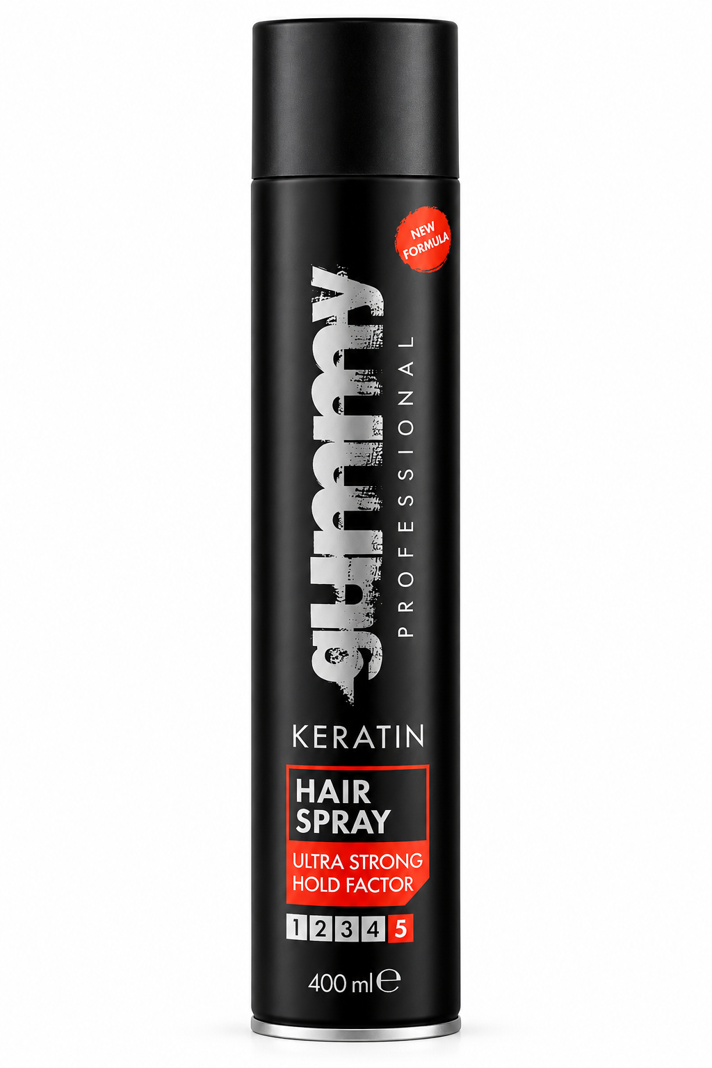 Gummy Professional Keratin Hair Spray 400ml – Ultra Strong Hold Factor 5