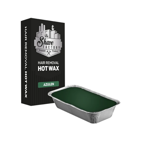The Shave Factory Black Hot Wax – Hair Removal Wax Tray- Azulen