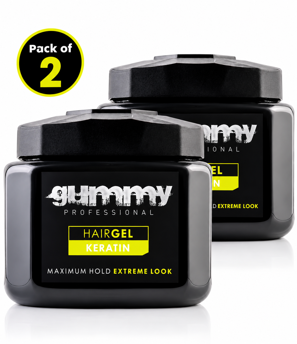 Gummy Professional Hair Gel Keratin – Maximum Hold Extreme Look 700ml