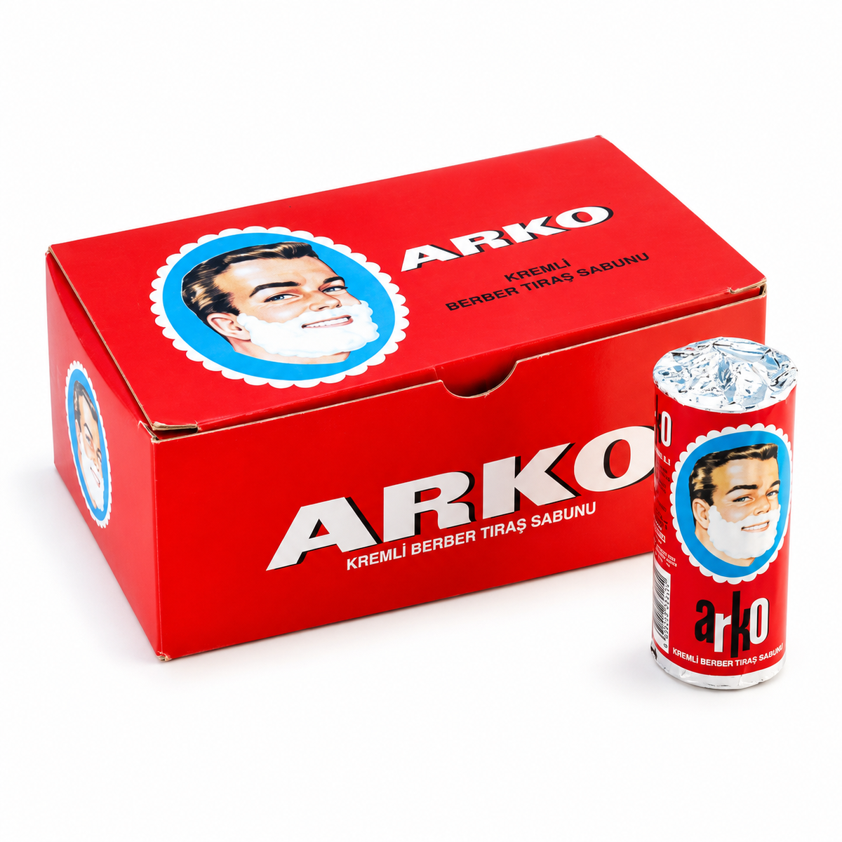 Arko Barber Shaving Soap Stick 75g – Traditional Rich-Lather Shave Soap