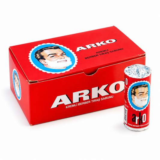 Arko Barber Shaving Soap Stick 75g – Traditional Rich-Lather Shave Soap