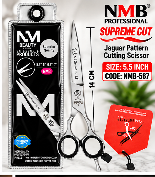 NMB Professional Supreme Cut Jaguar Pattern Cutting Scissor 5.5 Inch – NMB-567