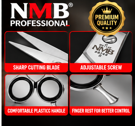 NMB Professional Supreme Cut Jaguar Pattern Cutting Scissor 5.5 Inch – NMB-567