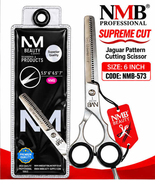 NMB Professional Supreme Cut Jaguar Pattern Cutting Scissor NMB-573