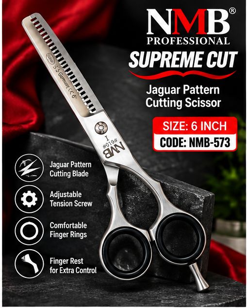 NMB Professional Supreme Cut Jaguar Pattern Cutting Scissor NMB-573