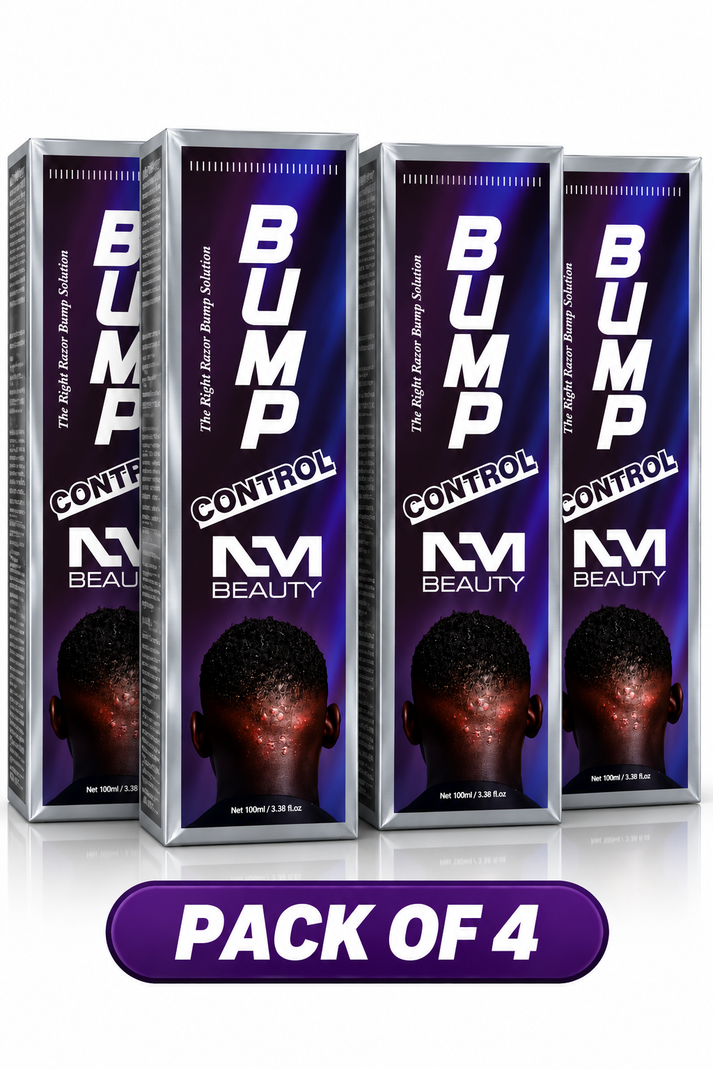 NM Beauty Bump Control 100ml – Razor Bump Solution for Post-Shave &; Barber Grooming Care