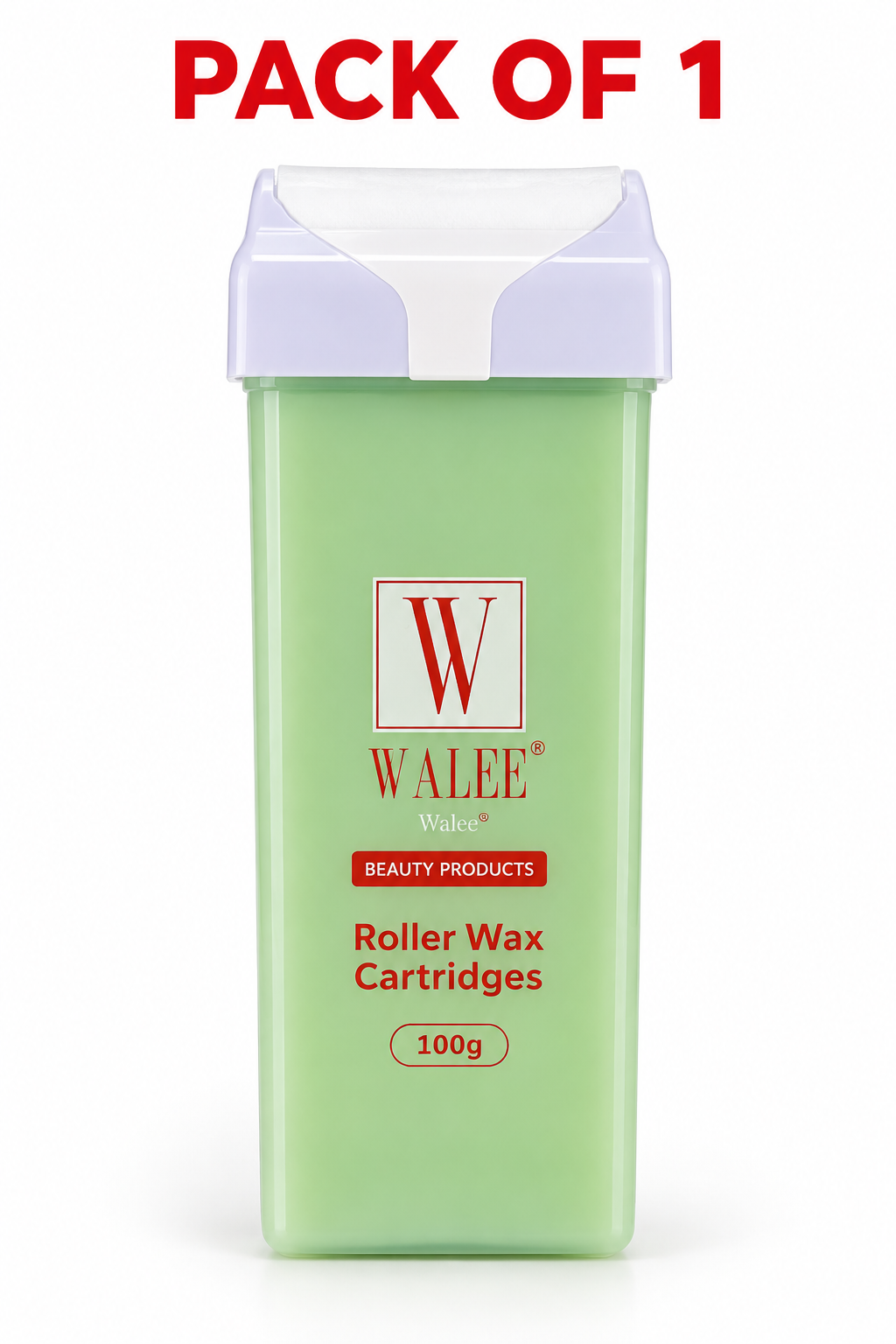 Walee Professional Roller Wax Cartridge – Smooth Hair Removal for Salon and Home Use (Tea Tree)