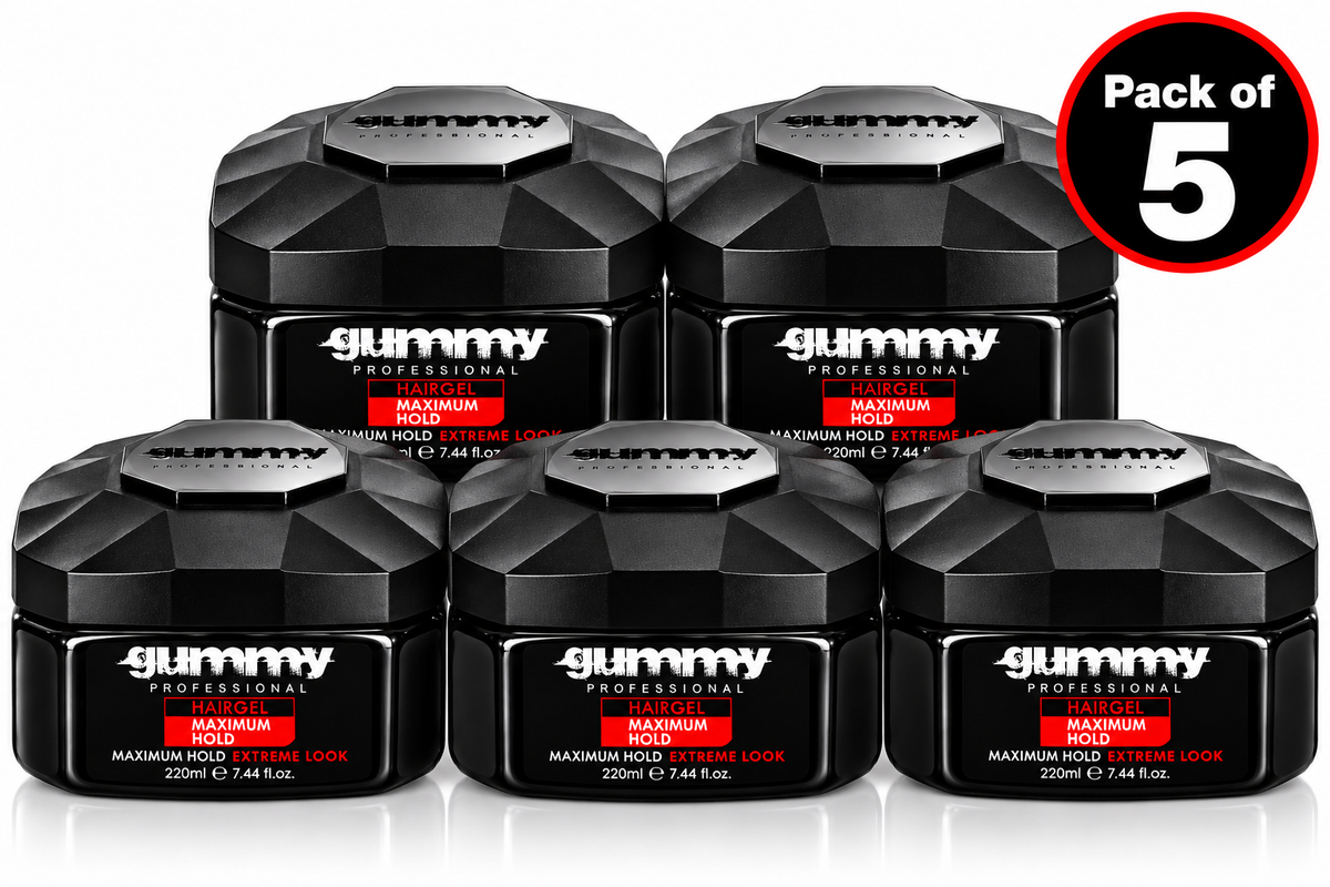 Gummy Professional Hair Gel Maximum Hold 220ml – Extreme Look Styling Gel