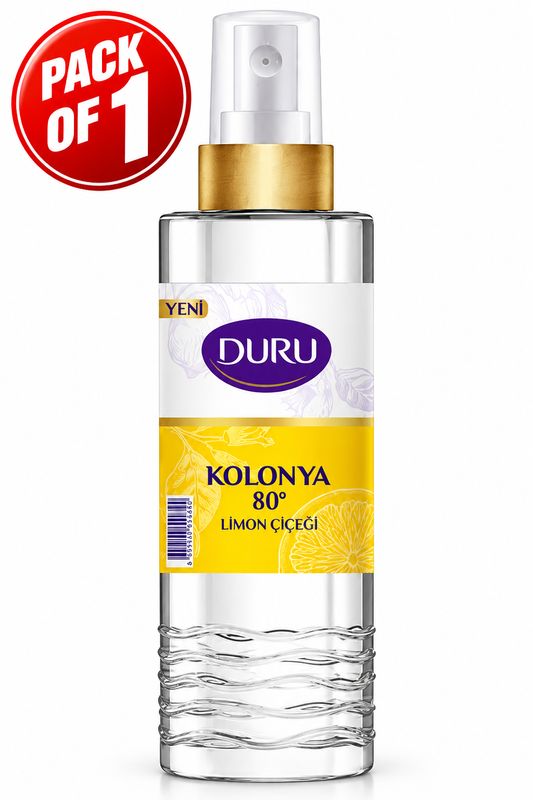 Duru Kolonya 80° Limon Çiçeği – Lemon Blossom Cologne 150ml