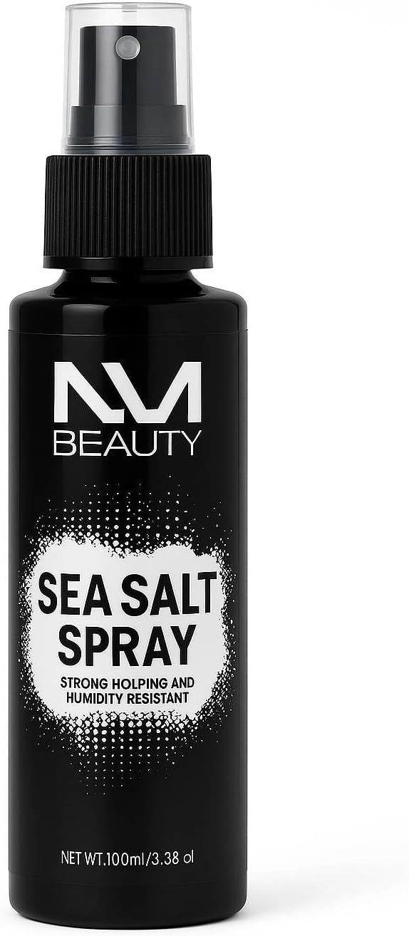NM Beauty - Sea Salt Spray Strong Holding & Humidity Resistant For Hair Men - 100ml - Hair Texturizing Spray With Kelp - Volume & Texture - Gifts For Men