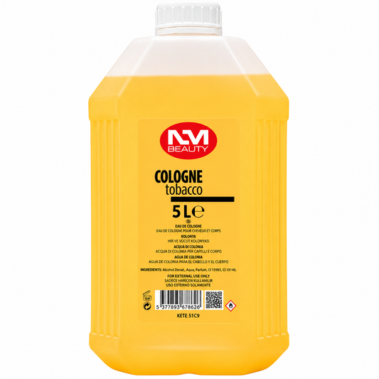 NM Beauty Tobacco Cologne 5L – Professional Barber Aftershave Hair & Body Fragrance