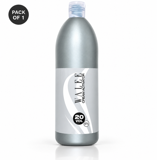 Walee Cream Activator 20 Vol (6%) | Hair Colour Developer | 1000 ml