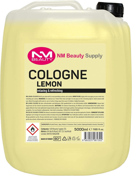NMB Professional Traditional Turkish lemon cologne barber 5 litre (5000ml)