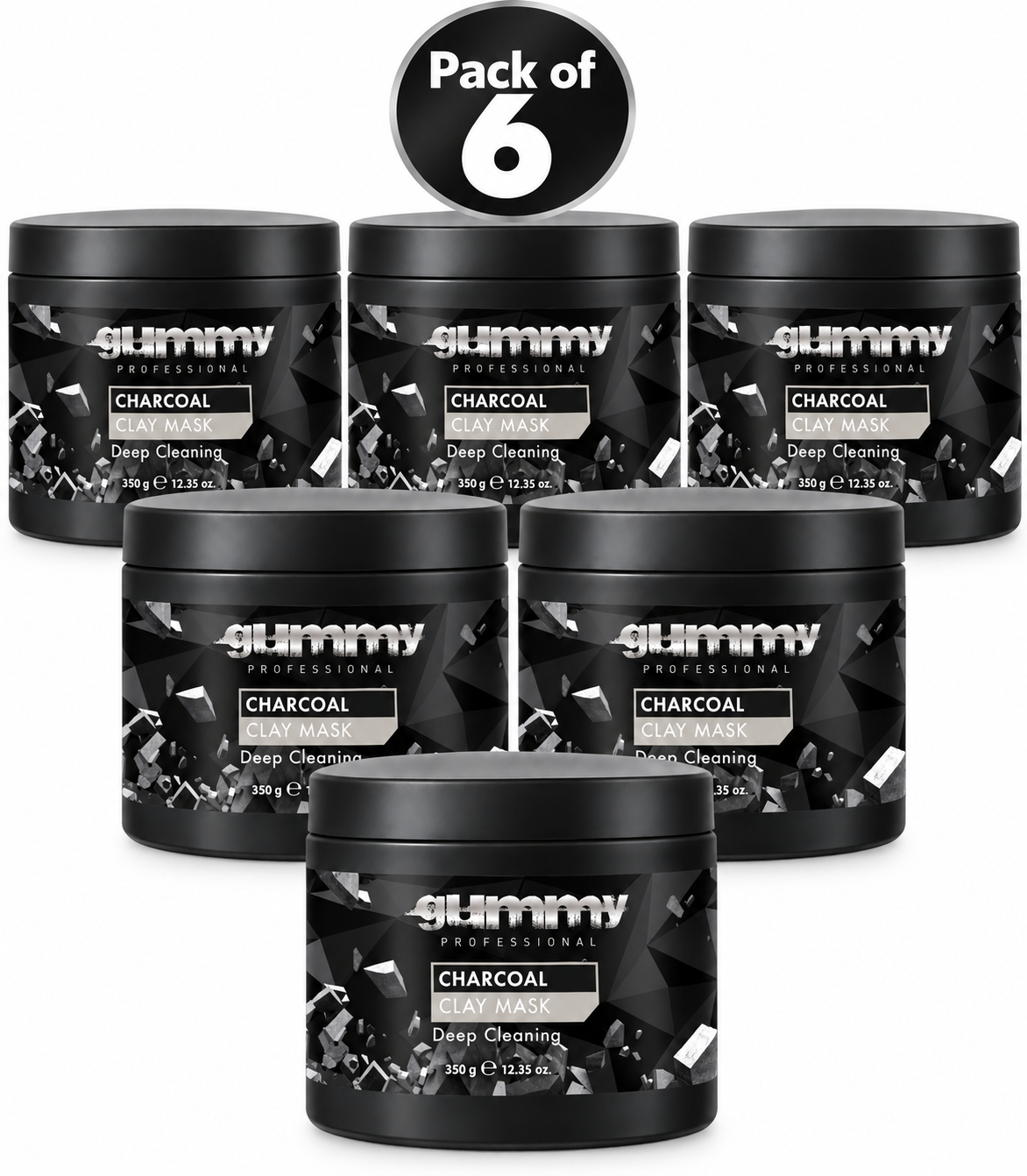 Gummy Charcoal Clay Deep Cleaning 350 ml