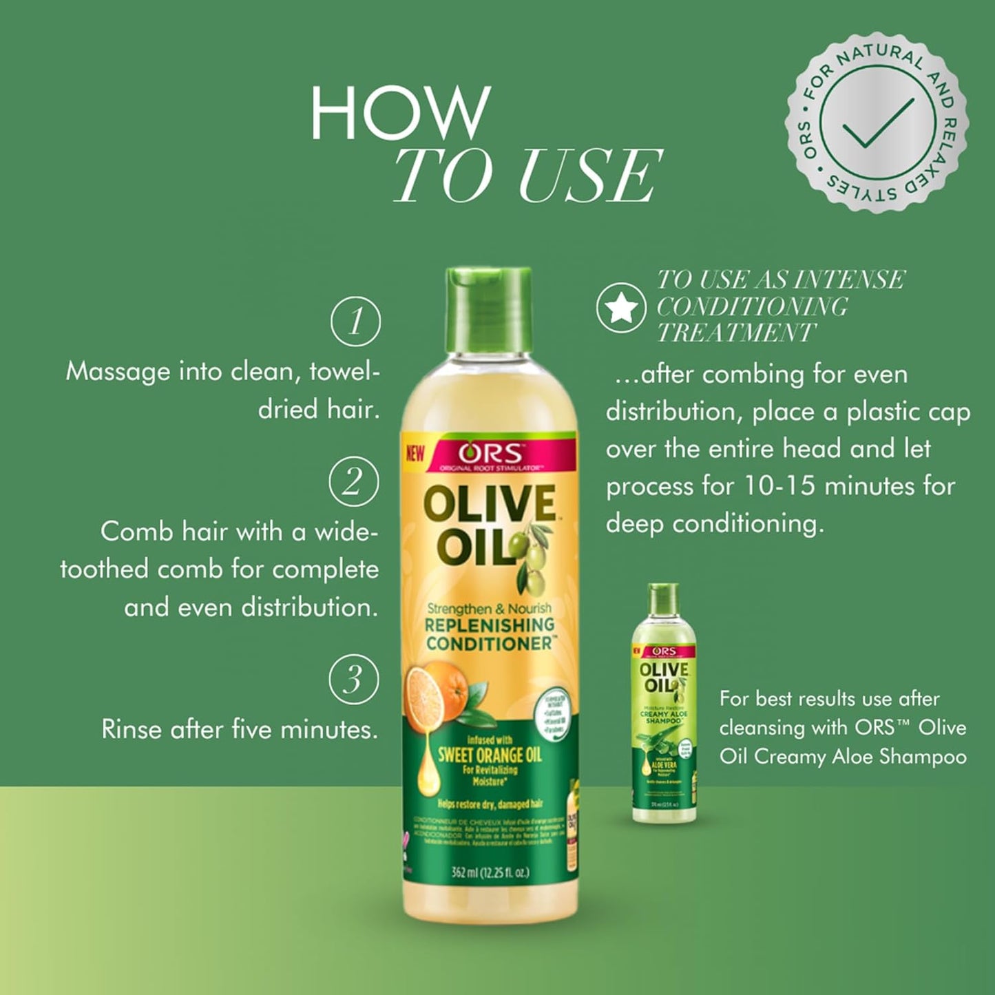 ORS Olive Oil Replenishing Conditioner 362 ml