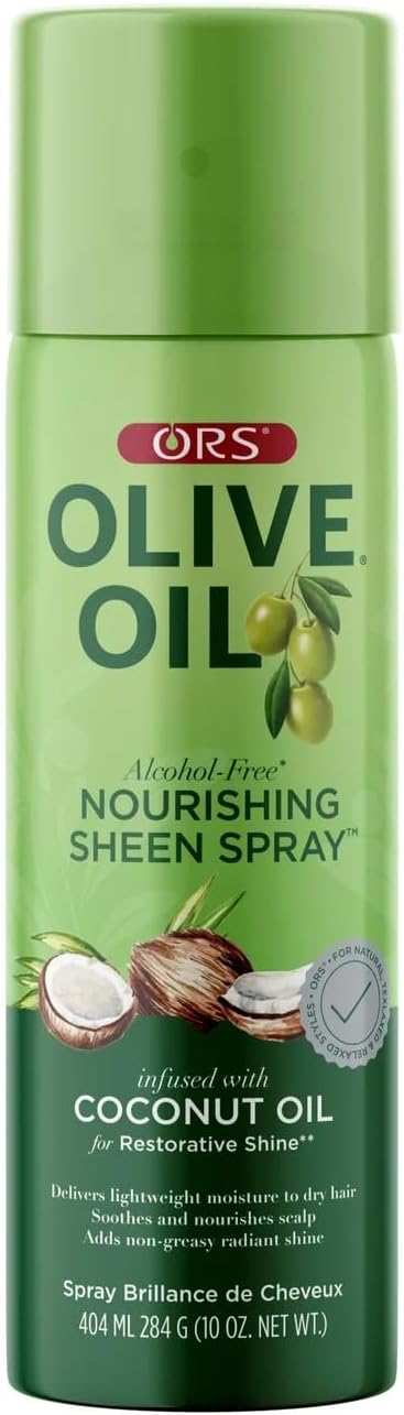 ORGANIC OLIVE OIL NOURISHING SHEEN COCONUT  SPRAY (Pack of 2)